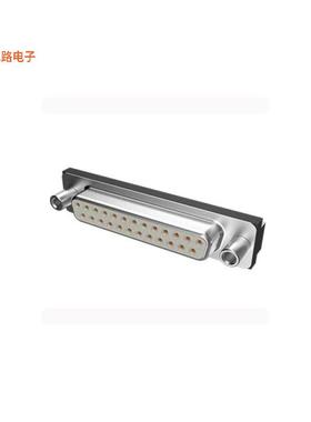 D25S24A4PL00LF -原装[CONN D-SUB RCPT 25POS VERT SLDRD-Sub