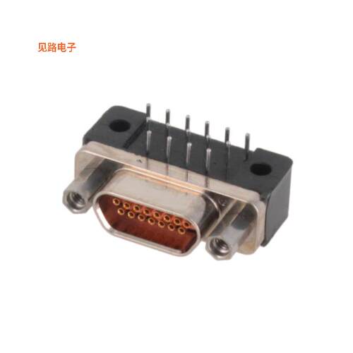 M83513/13-B01NP -[全新CONN MICRO-D RCPT 15POS R/A SLDR]