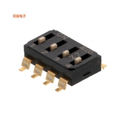 EDS04SGNNTU04Q -[全新SWITCH SLIDE DIP SPST 0.025A 2