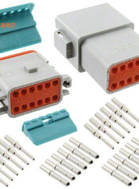 AT12PS-CKIT -原装[CONN PLUG&RCP 12P CRIMP 16-18