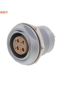 ECG.3B.304.CLL -[全新CONN RCPT FMALE 4P GOLD SLDR CUP]