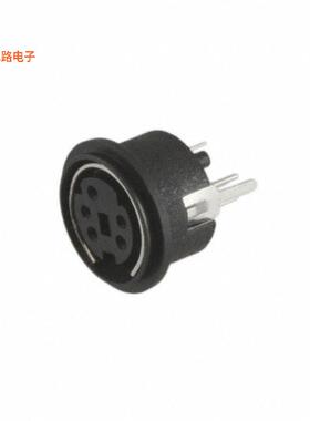 MD-50SV -原装[CONN RCPT FMALE MINI DIN 5P SLDR插座，母型插口