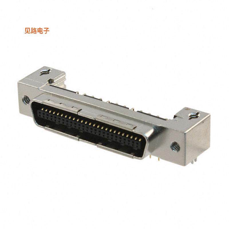 10150-52E2PC -原装[CONN PLUG 50POS R/A SOLDER中央带触点