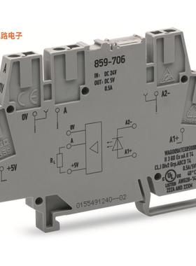 859-706 -原装[SSR RELAY SPST-NO 500MA 4-6.25VDIN 轨道