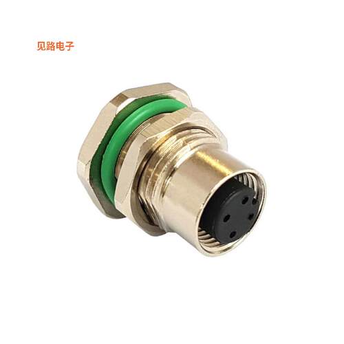 PXMBNI12RPF08APCM16 -[全新CONN PLUG FMALE 8POS GOLD SOLDER]
