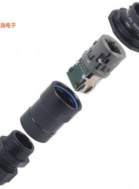 RJF7PE1B -原装[CONN MOD COUPLER 8P8C TO 8P8C插孔，8p8c（R