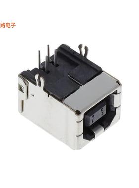 61729-1020BLF -[全新CONN RCPT USB2.0 TYPEB 4POS R/A]