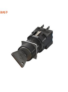 M6K-A32S2-C -[全新SWITCH KEYLOCK 3POS SPDT 2A 250V]