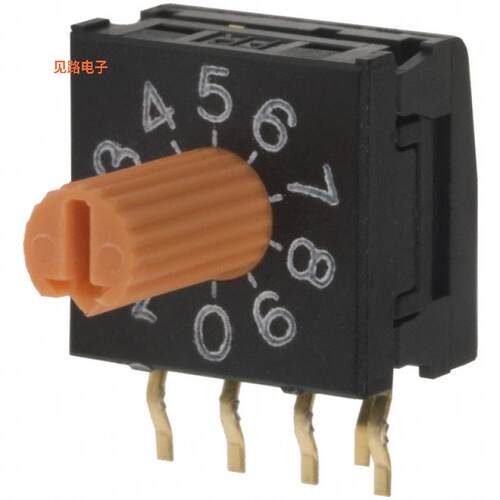 FR01KR10H-S -[全新SWITCH ROTARY DIP BCD 0.1A 5V]