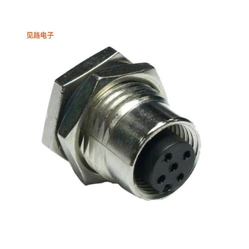 M12A-04PFFS-SF8001 -[全新CONN RCPT FMALE 4P GOLD SLDR CUP]