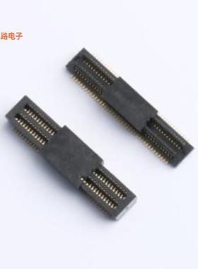 XDBM/F-0540-2*40PIN -[原装板对板与背板SMD,P=0.5mm