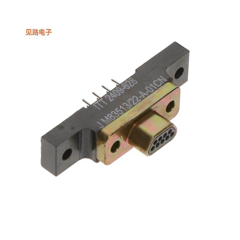 M83513/22-A01CN -[全新CONN MICRO-D PLG 9P PNL MNT SLDR]