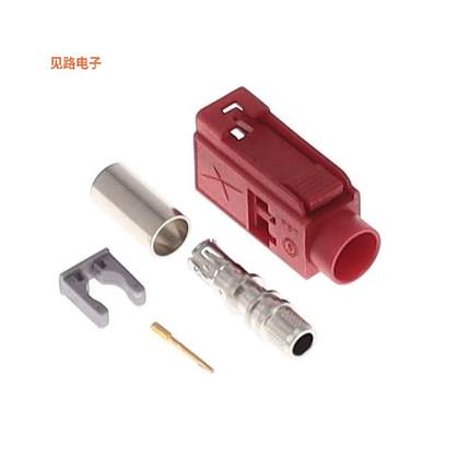 FK1FLG -原装[FAKRA GEN 1 CODE L CARMINE RED FSMB，Fakra