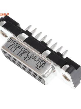 D15S91C6PL00LF -原装[CONN D-SUB RCPT 15POS VERT PRESSD-Sub