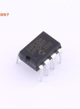 24FC256-I/P -[原装IC EEPROM 256KBIT I2C 1MHZ 8DIPPDIP-8