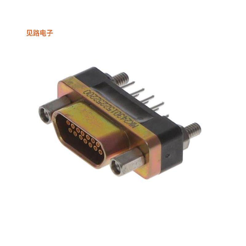 MK-243-015-225-2200 -[全新CONN MICRO-D RCPT 15P VERT SLDR]