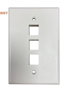 N042AB-003-IVM -[全新SAFE-IT 3-PORT SINGLE-GANG KEYST]