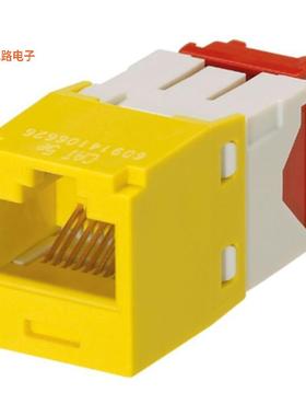 CJ5E88TGYL-24 -原装[CATEGORY 5E, RJ45, 8-POSITION, 8插孔