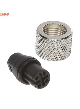 858-B04-203RSU4 -[全新IP67 FEMALE M12 CABLE MOUNT 4 PO]