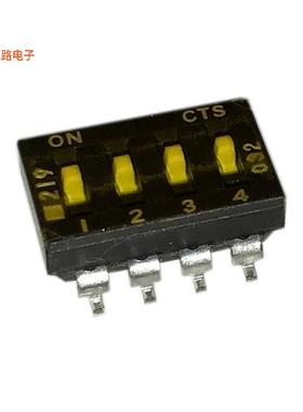 219-4MST -原装[SWITCH SLIDE DIP SPST 0.1A 20VSPST