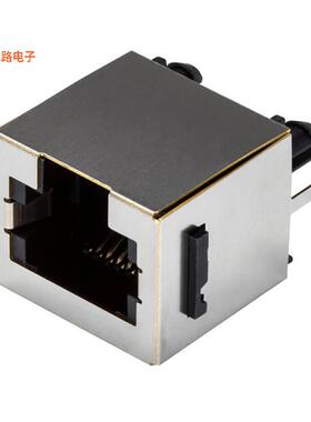 CRJ028-1H-TH -原装[RJ JACK, 1 PORT, 8P8C, 6U, SHIEL插孔