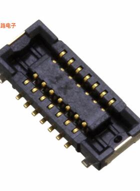 AXE514127 -原装[CONN SOCKET 14POS SMD GOLD插口，中央触点带