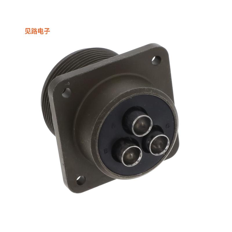 MS3102A20-19P -[全新CONN RCPT MALE 3P SILV SLDR CUP]