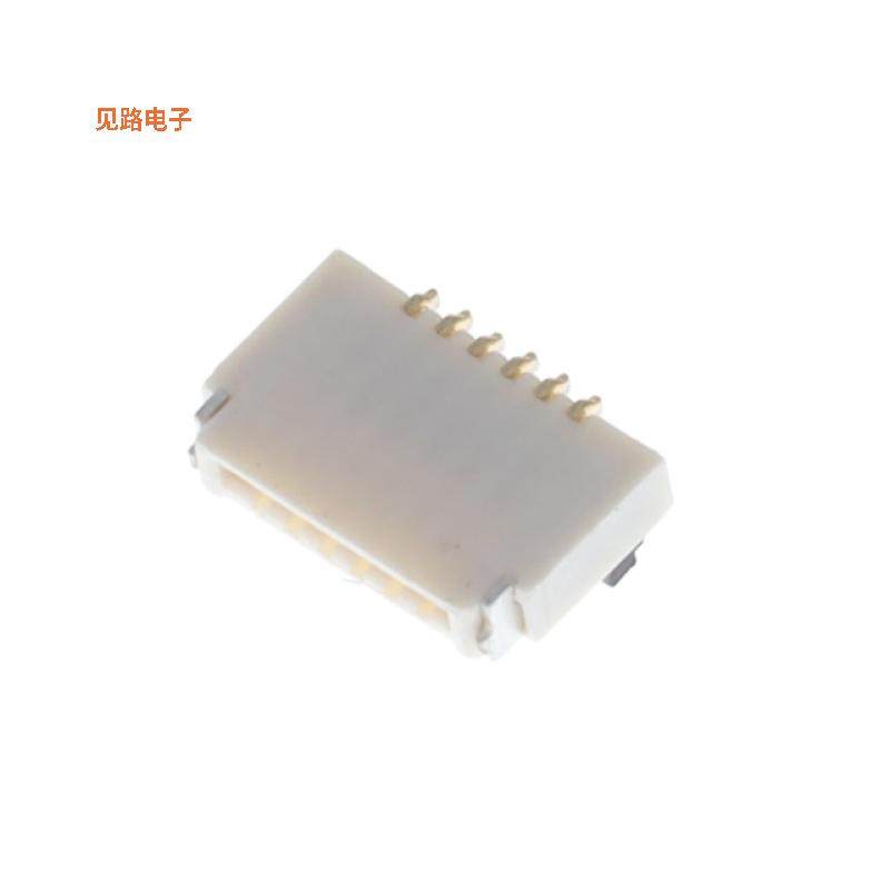 F3311A7H121006E200 -原装[CONN FFC FPC 6POS 0.5MM R/AFFC，FPC