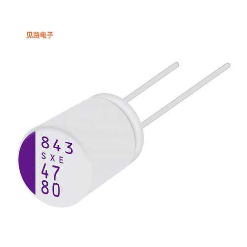 80SXE27M+S -[全新CAP ALUM POLY 27UF 20% 80V TH]