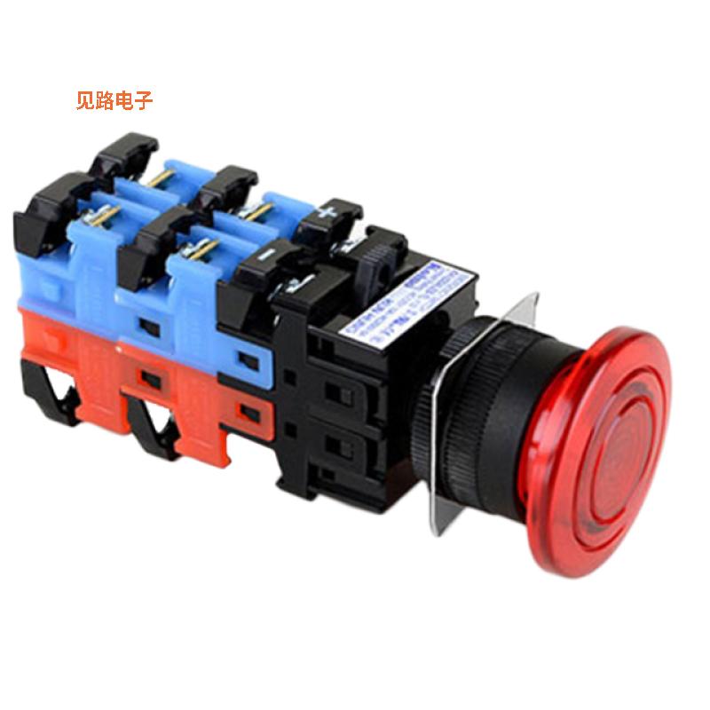 KH-2204LEB-TL-24V-22-R -[全新SWITCH E-STOP 6A 250V]