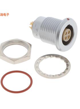 EGG.1T.304.CLL -[全新CONN RCPT FMALE 4P GOLD SLDR CUP]