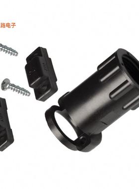 206358-5 -原装[CONN BACKSH W/CLMP SZ11 5/8-24底壳，电缆夹