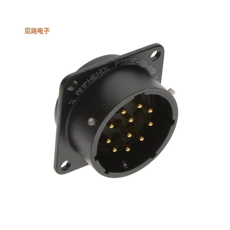PT02E18-11P-027 -原装[PT 11C 11#16 PIN RECP插座，公形引脚