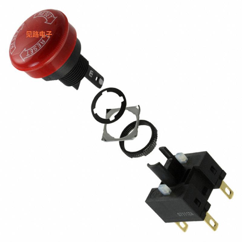A165E-S-02 -[全新SWITCH ESTOP TWIST RESET 5A 125V]