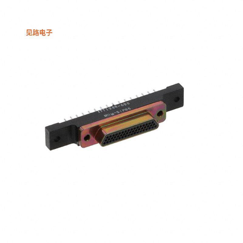 MDM-51PBS -原装[CONN MICRO-D PLG 51P PNL MT SLDRD 型，微型 D