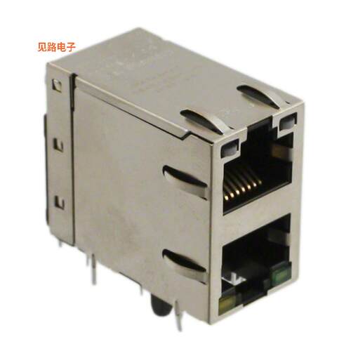 0845-2D1T-E4 -[全新CONN JACK 2PORT PCB]