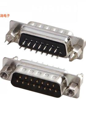 A-DS15-GK-3U1-TP1 -原装[CONN D-SUB PLUG 15POS VERT S