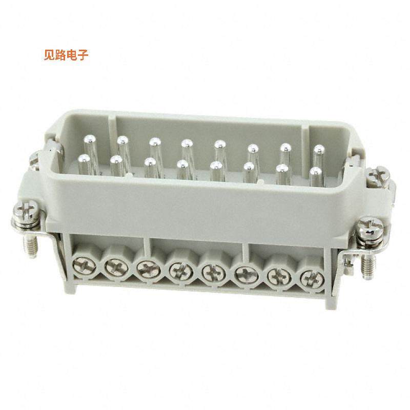 HA-016-M(17-32) -原装[INSERT MALE 16+1GND SCREW插件