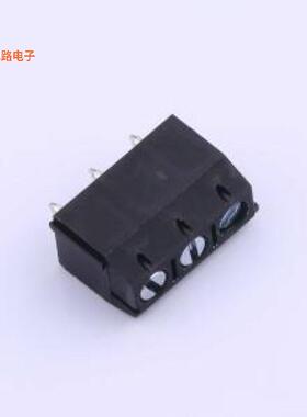 DB301V-5.0-3P-BK-S -[原装螺钉式接线插件,P=5mm