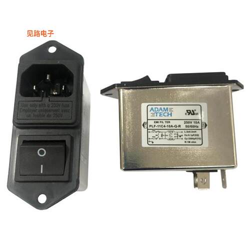 PLF-11C4-10A-Q-R -原装[LINE FLTR 115/250VAC 10A PANEL单相