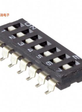 KAE07TGGT -原装[SWITCH SLIDE DIP SPST 0.025A 24VSPST