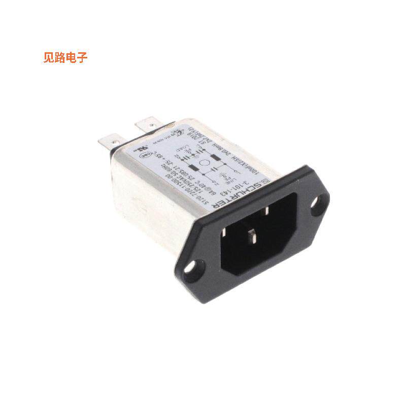 3-101-143 -原装[PWR ENT RCPT IEC320-C14 PANEL QCIEC 320-C14