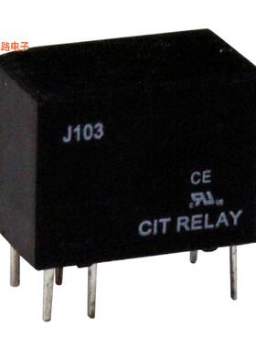 J1031C12VDC.15S -原装[RELAY GEN PURPOSE SPDT 2A 12V通孔