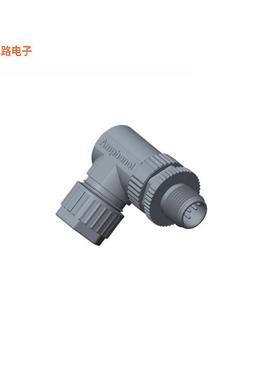 MSAP-08BMMB-SR7001 -原装[M12 CONN SCREW IN 90插座，公形引脚