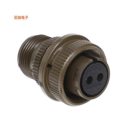 MS3106A14S-9S -[全新CONN PLUG FMALE 2P SILV SLDR CUP]