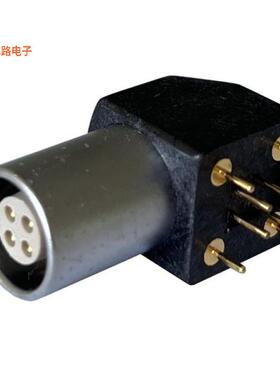 MMI-ES1G04PR -[全新CONN RCPT FMALE 4POS GOLD SLDR]