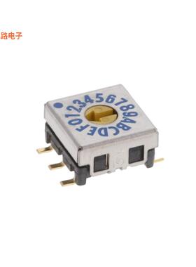 SMR7016C-1E -原装[SWITCH ROTARY DIP HEX 0.03A 15V十六进制