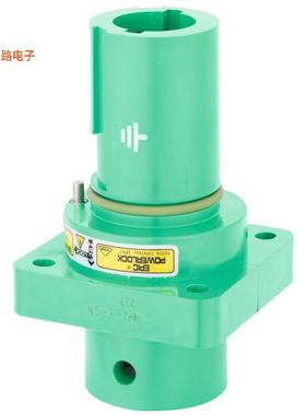 44420272 -原装[EPIC POWERLOCK A1 S PE/GN SP M12插座外壳