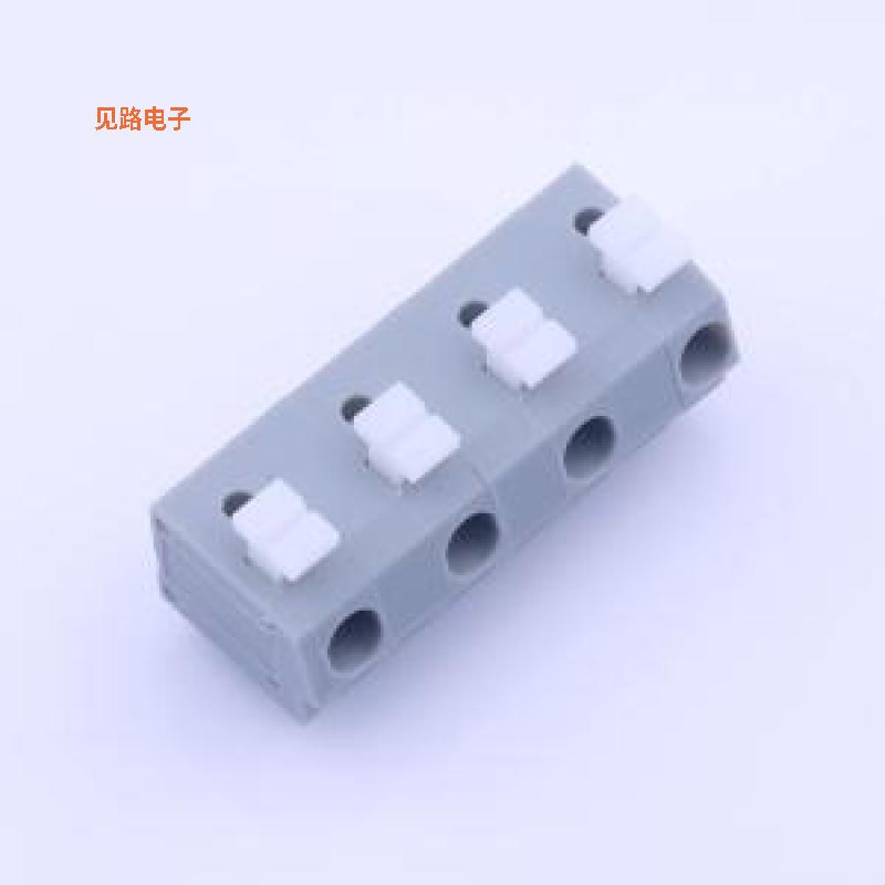 KF202-10.0-4P-[原装弹簧式接线端子插件,P=10mm(交错脚)