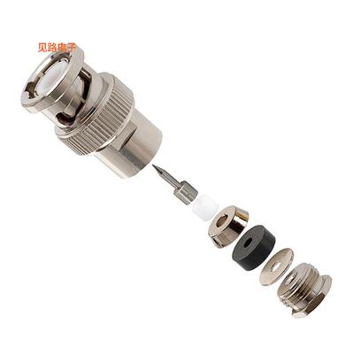 15875 -原装[CONN BNC PLUG STR 50 OHM SOLDERBNC